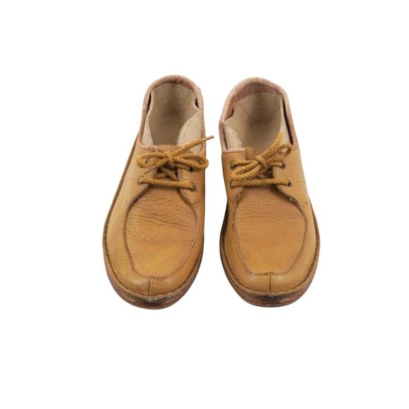 Vtg Wallabee Shoes, Leather Oxfords, Wallabee Stitchcraft Walking Shoes, Lace-Up - Picture 2 of 7